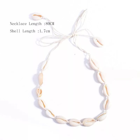 ‼️3/$30 Boho Cowrie Seashell Choker Necklace - Picture 5 of 6